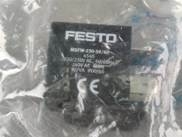 New Festo MSFW-230-50/60 4540 Solenoid Valve Coil MSFW23050/60 Free Shipping