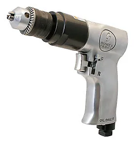 Sunex Tools SX223 3/8" Reversible Air Drill With Geared Chuck