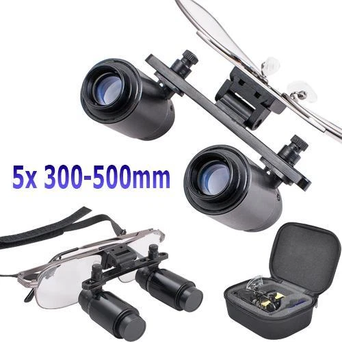 5.0X Magnifier Loupes - High-Quality Binoculars for Dental and Surgical