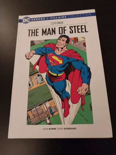 Dc Heroes & Villains Collection #17 The Man Of Steel Hc (Hachette) Hb Book