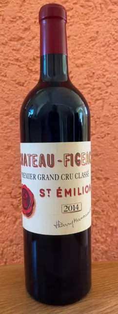 1 Fl. (0,75l) Chateau Figeac Grand Cru Classé  2014 - St. Emilion / WA: 94