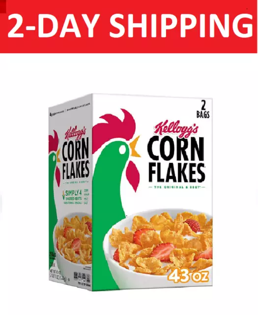 Kellogg's Corn Flakes (43 oz., 2 pk.)