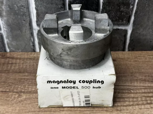 Magnaloy Model 500 2-1/8 inch Coupling M500-20416 NOS