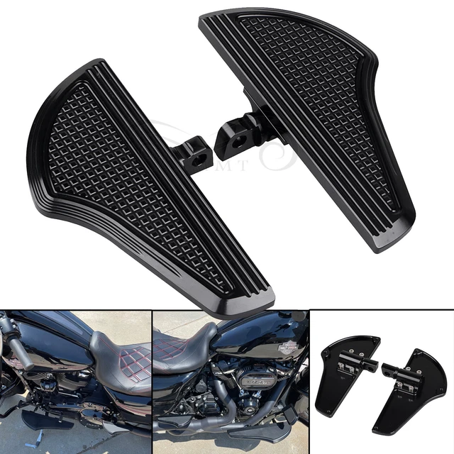 REAR PASSENGER FLOORBOARDS For Harley Softail Dyna Road Glide Ultra