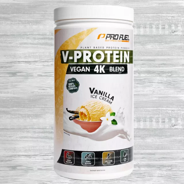 ProFuel V-Protein Vegan 4K Blend 750g Dose  26,60 €kg Eiweiss Pulver