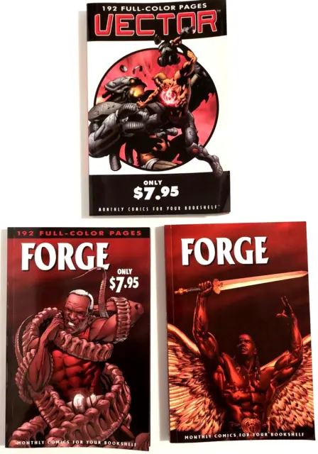 Vector Book 13 ,Forge: 10 & 13 by Oarr, Chris and Bedard, Tony PaperBooks
