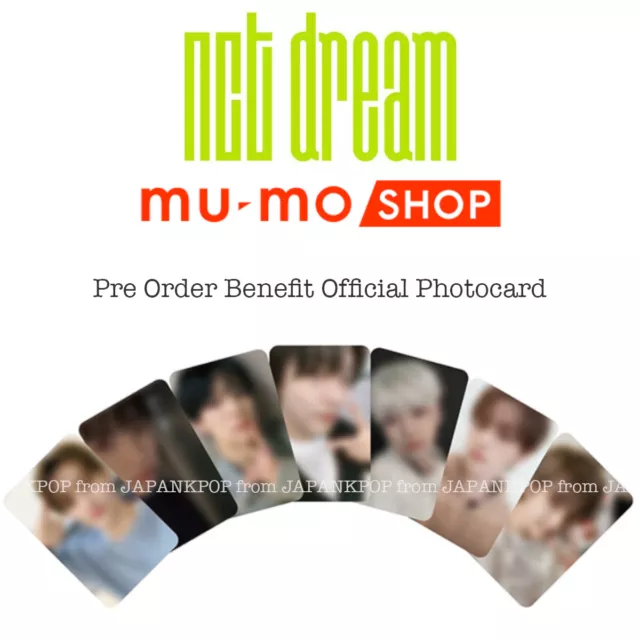 PREORDER NCT DREAM SCAPE mu-mo Japan Official Photocard Photo card MUMO PRE PSL