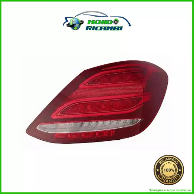 Faro - Fanale Posteriore Destro Led - Dx - Mercedes Classe C W205 Berlina 14->18