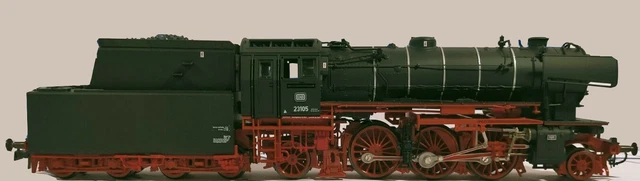 Roco H0 - Locomotiva a vapore con tender - tipo 58 - DB