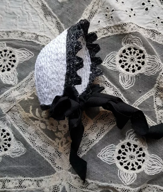 beau chapeau pour bleuette ou autre poupée ancienne