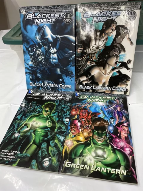 Rise Of The Black Lanterns Corps Vol 1 2 Blackest Night Green Tpb Graphic Novel