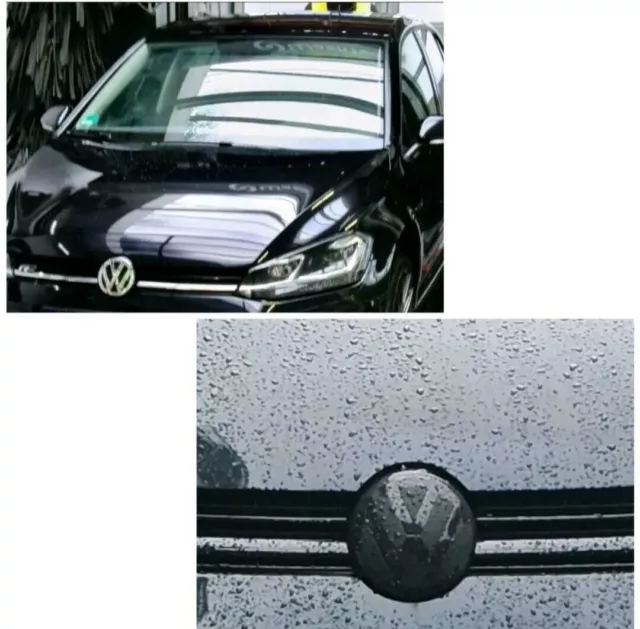 VW Golf 7 VII TCR Grau Pure Grey Front Vorne Emblem Schwarz Zeichen GTI R  ACC