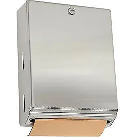 Bobrick ClassicSeries Vertical Folded Paper Towel Dispenser W/Tumbler Lock,