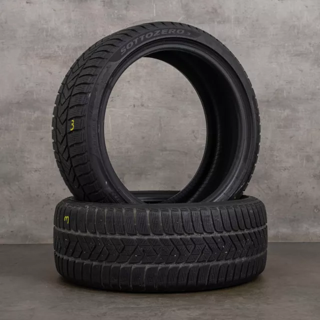 2x 225/40 R18 92H Pirelli Winter Sottozero 3 Winterreifen DOT 4318 6 mm