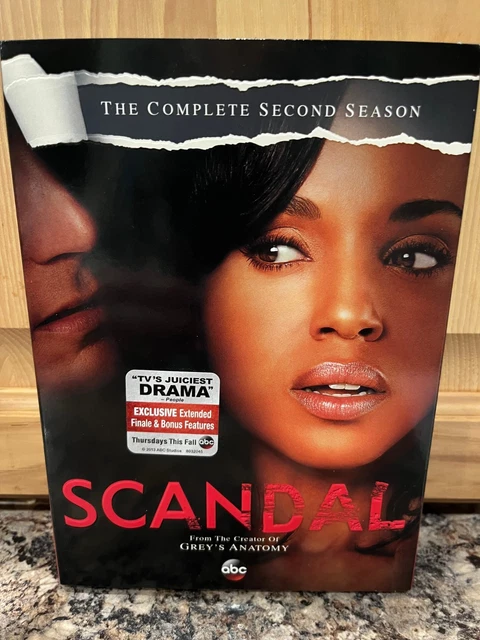 SCANDAL: THE COMPLETE Second Season DVD 5-Disc Set