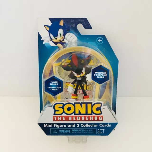 Mini Figura - Colecionavel - Sonic The Hedgehog - Shadow - 6.3 cm - Candide  - PBKIDS Mobile