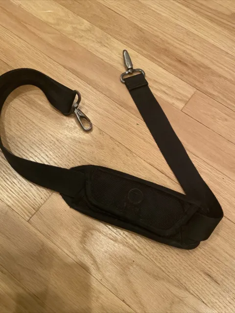 TUMI T Shoulder Strap Black Ballistic Nylon Leather For Shoulder Laptop Bag