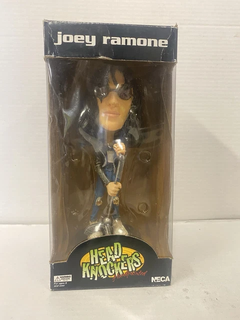 Joey Ramone Head Knocker Bobblehead NECA Figure 2002 RARE