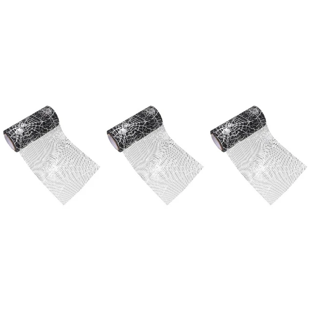 3 rollen Von Party Mesh Halloween Tüll Gaze Rolle Für Halloween DIY