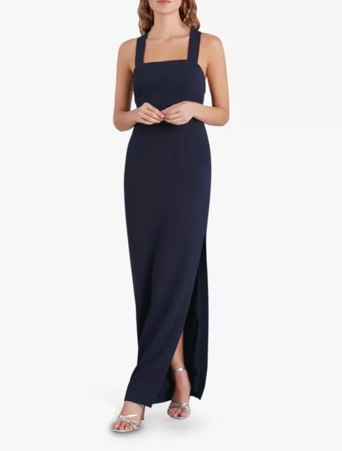 Whistles Maria bridesmaid dress in navy blue. Size 14. Brand new with tags