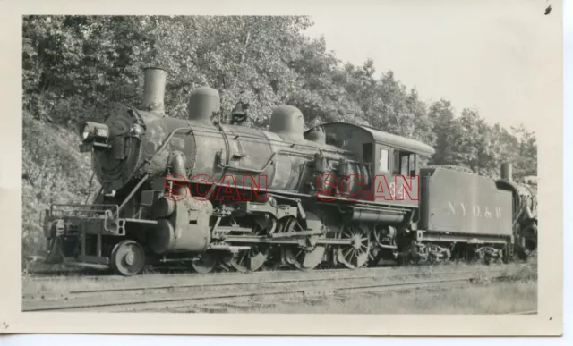 2D501 Rp 1938 Nyo&W Ontario & Western Railroad 460 Loco #34 Middletown