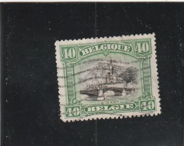 L6174 BELGIQUE TIMBRE N° Y&T 143 de 1915 " Pont de Dinant " Oblitéré