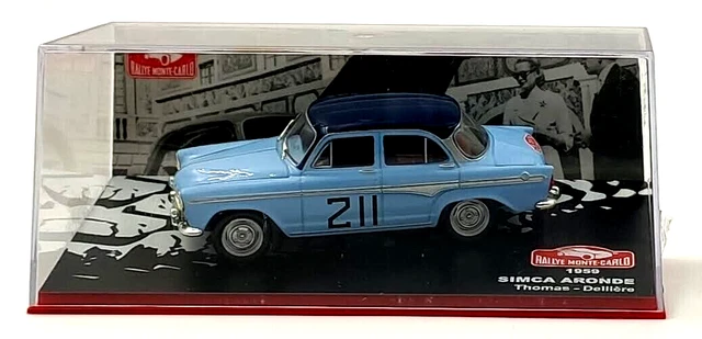 Lot De 2 Kits Montés Simca 1000 Rallye 2 1977 - Montecarlo 2011 - Échelle 1/43