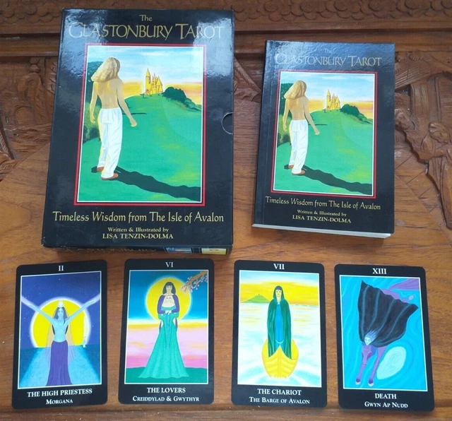 ●○● The GLASTONBURY TAROT ●○● The Glastonbury Tarot by Lisa Tenzin-Dolma, Paperback