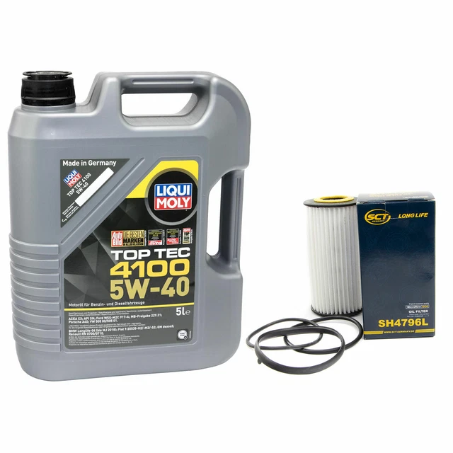 LM Motorenöl Top Tec 4100 5W-40 – 1 Liter, Hochleistungsöl Für Motoren