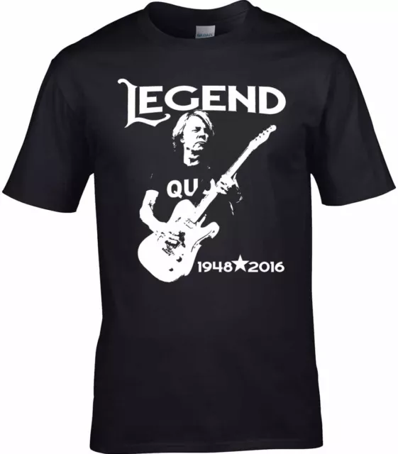 Rick Parfitt Homage T-Shirt Tee Status Quo Legend R.I.P Tribute