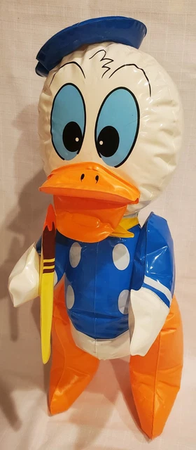 Rare Inflatable VINTAGE INFLATABLE DONALD Duck Walt Disney Productions RARE with ...