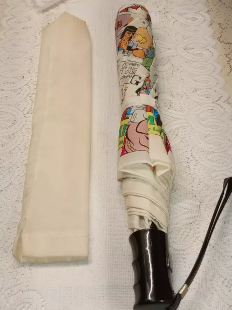 Vintage SUNDAY READING EAGLE of PA Comic Section-Promotional Umbrella - Box#191
