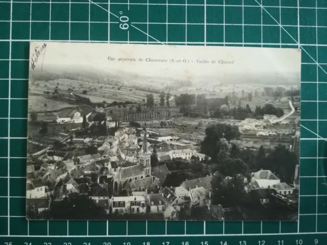 sb188 CPA BE circa 1900 - general view of Chevreuse and Choisel Valley