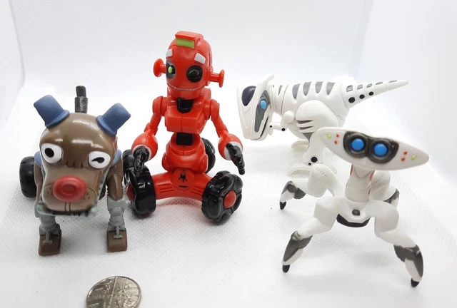 WOWWEE ROBOTICS NANO Minis Roboquad Tri Bot Robot Action Figures