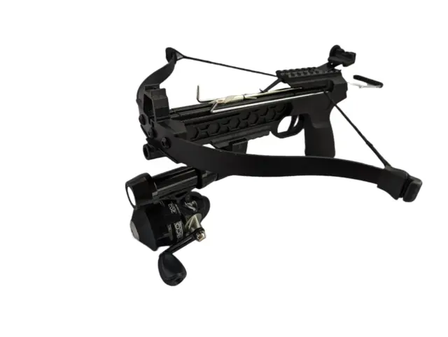 80 LBS FISHING CROSSBOW WITH 11 FISHING BOLT AND FISHING REEL. $99.99 -  PicClick