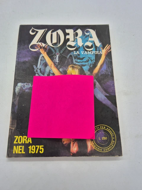 FUMETTO ZORA LA VAMPIRA n. 24 ed. Edifumetto 1975 PIU' CHE OTTIMO EUR ...