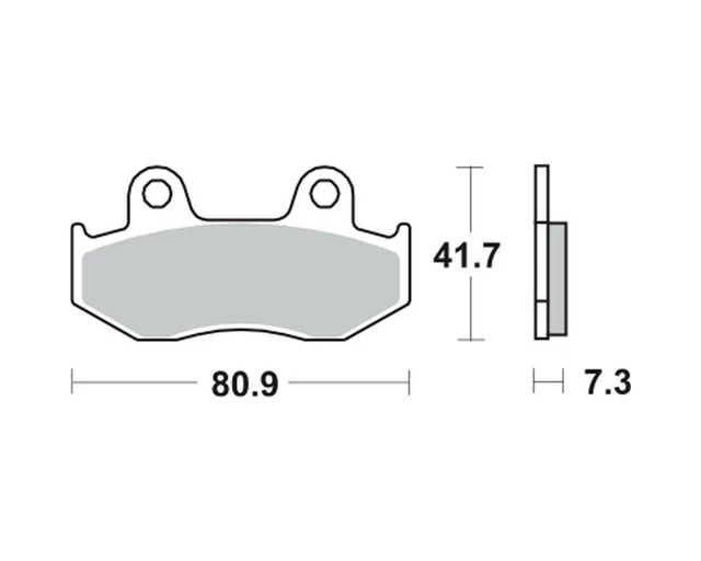 Garnitures de frein TRW MCB 534