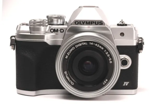 Olympus OM D E M10 Mark IV Camera with M Zuiko Digital ED 14-42mm f/3.5-5.6 Lens