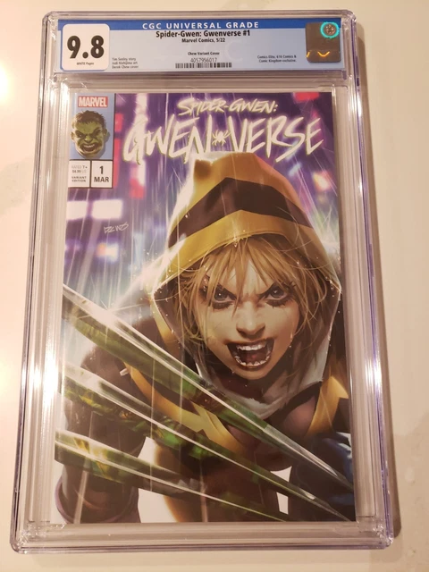 Spider-Gwen Gwenverse 1 Chew variant CGC 9.8 Marvel Comics 2022