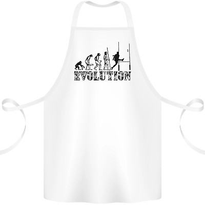 Evolution of Rugby Player Union Funny Cotton Apron 100% Organic