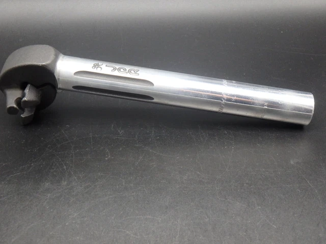 Tige De Selle Alu Cannelée Vintage SP-220 - 190 Mm, Diamètre 26.6 Mm