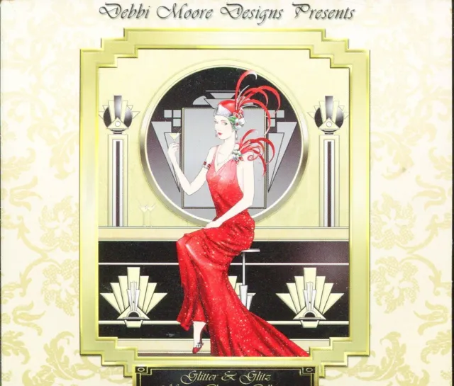 Colección de Navidad Debbi Moore Designs Glitter & Glitz Majestic / 3x CD-ROM