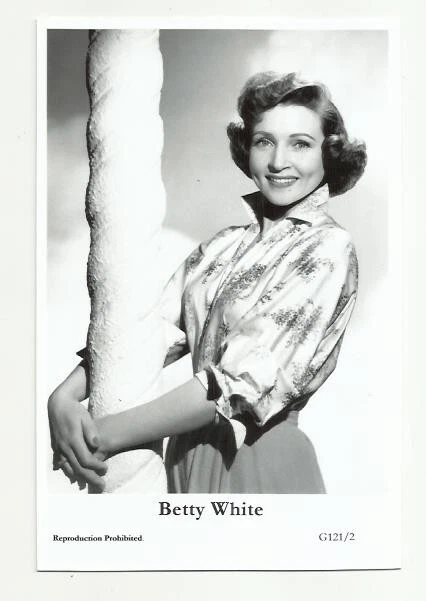 (Bx21) Betty White Photo Card (G121/2) Filmstar  Pin Up Movie Glamor Girl