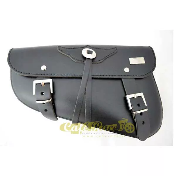 Mono borsa laterale in cuoio da telaio per harley Davidson Sportster XL 883 1200