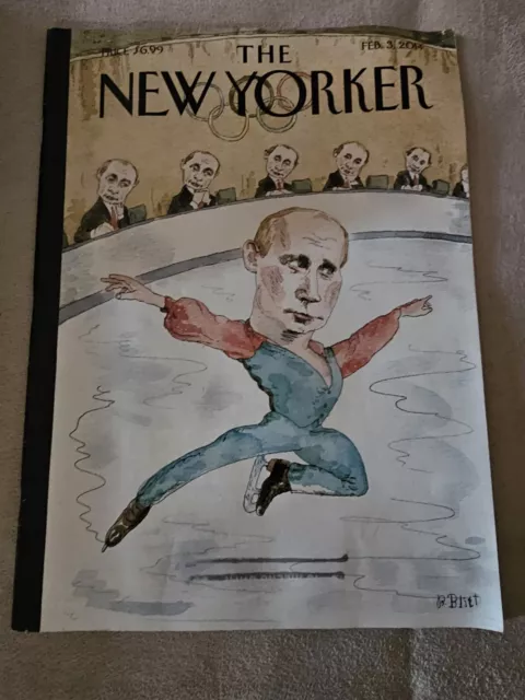 The New Yorker, February 3 2014 Barry Blitt "Jury of His Peers" Putin 2B