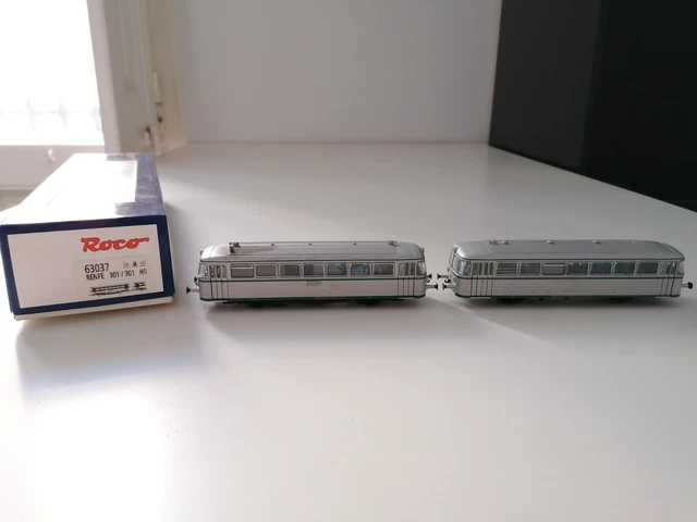 ROCO wagon kangourou + caisses CORREOS RENFE 46579-5 (n°1bis