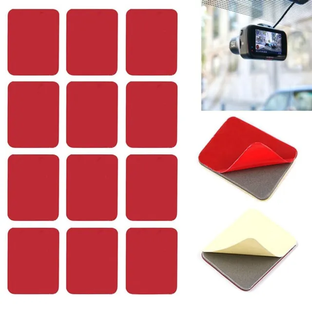 12 Stück Montagesockel Klebepad für Nextbase Dashcam Sticky Pads Dash Cam ED