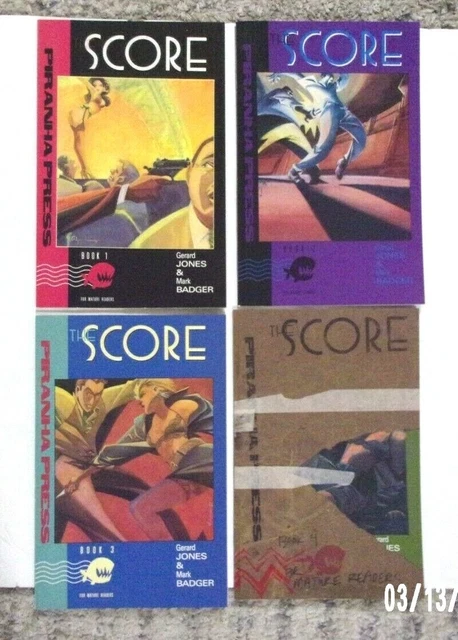 Piranha Press 1989 2 Comp. Vf/Nm Sets Deluxe $5 Cover,Etc #1 To 5,Score #1 To 4