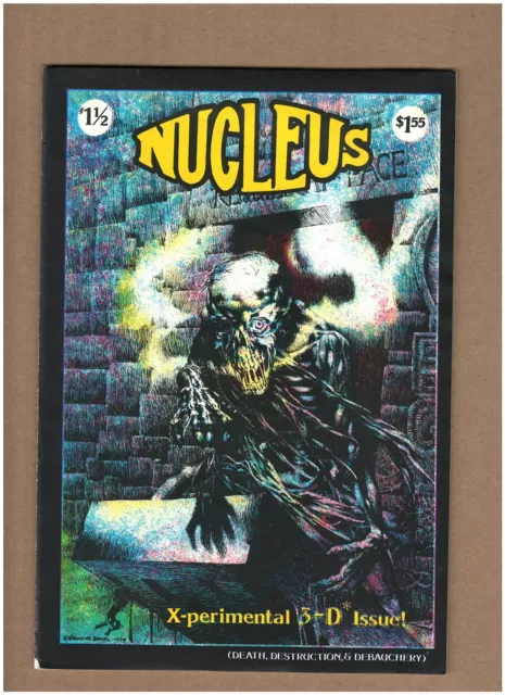 Nucleus #1 1/2 Heiro-Graphic 1979 Underground Comics FN/VF 7.0