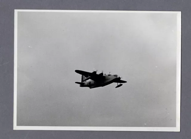 Short Sunderland Flying Boat Civil Conversion Vintage Press Photo